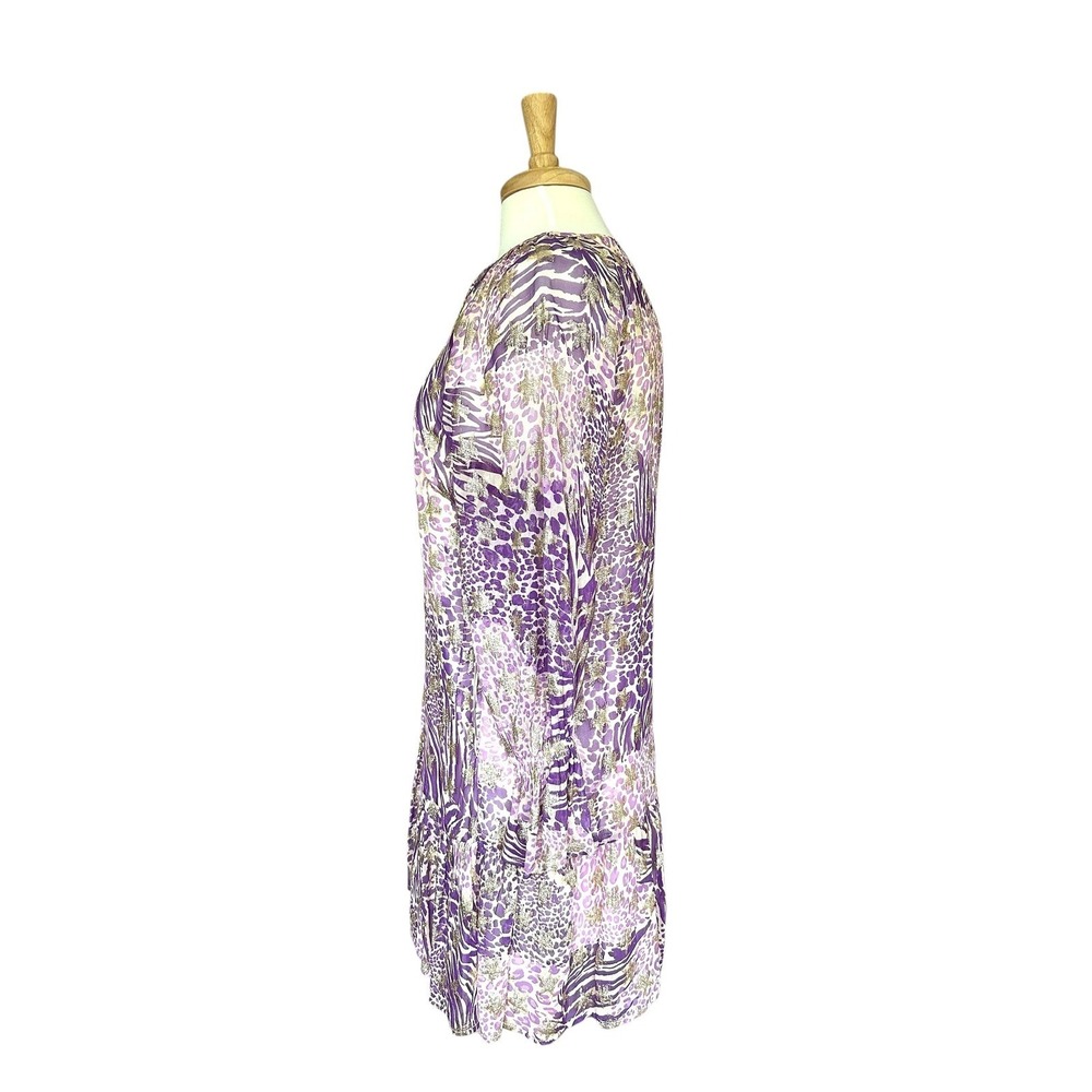 CIEBON Harriet Mini Fairy Whimsigoth Statement Metallic Star Animal Print S - Picture 5 of 9